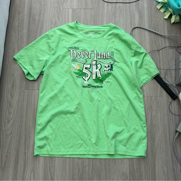 Disney Other - Disney Neverland 5K Green T-Shirt